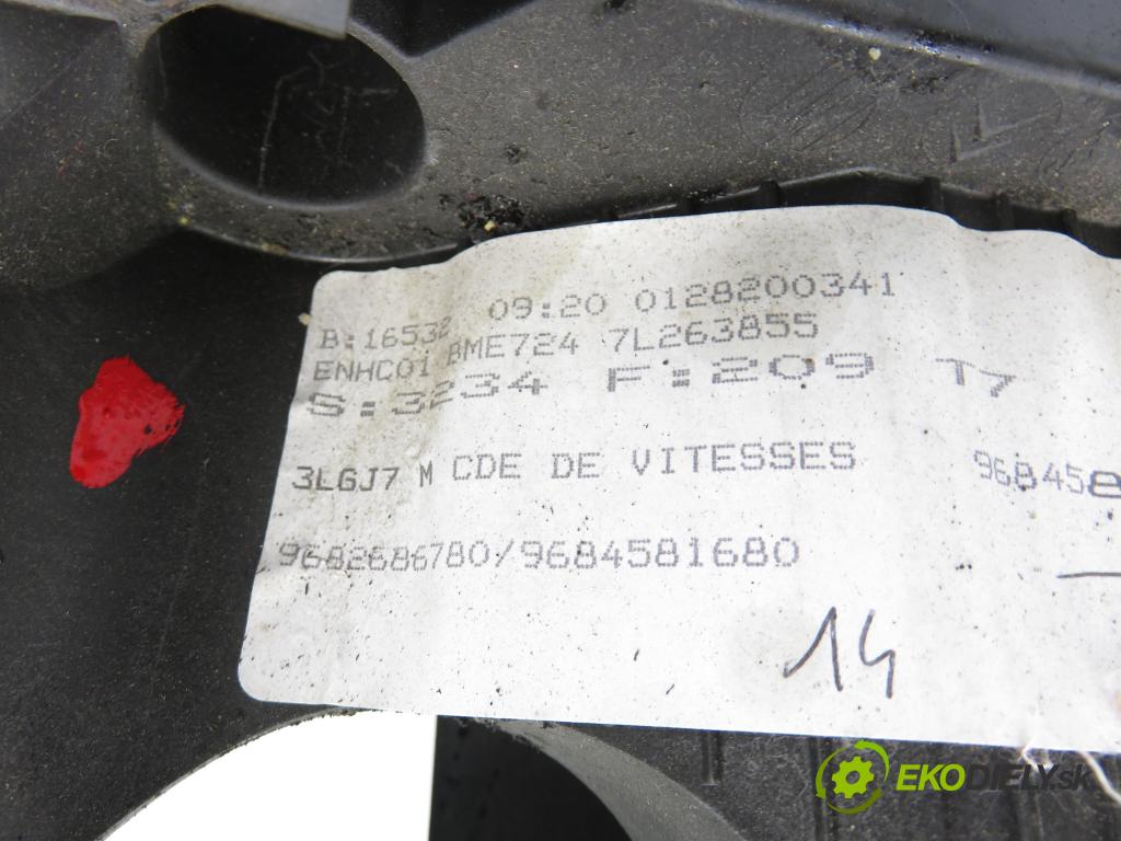 PEUGEOT 308 (4A_, 4C_) HB 2007 88,00 1.6 16V - 5FW (EP6) 1598,00 ZVEDÁK: 9684581680