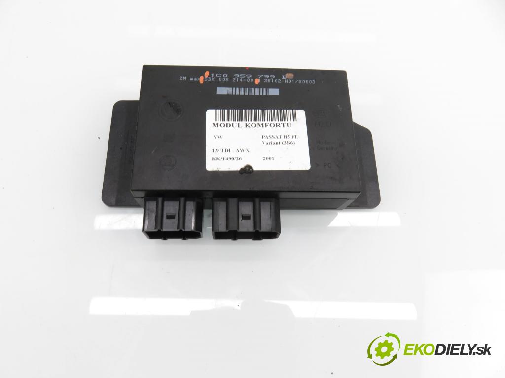 VW PASSAT B5.5 Variant (3B6) KOMBI 2001 96,00 1.9 TDI - AWX 1896,00 MODUL komfortu 1C0959699B ; 5SK00821400