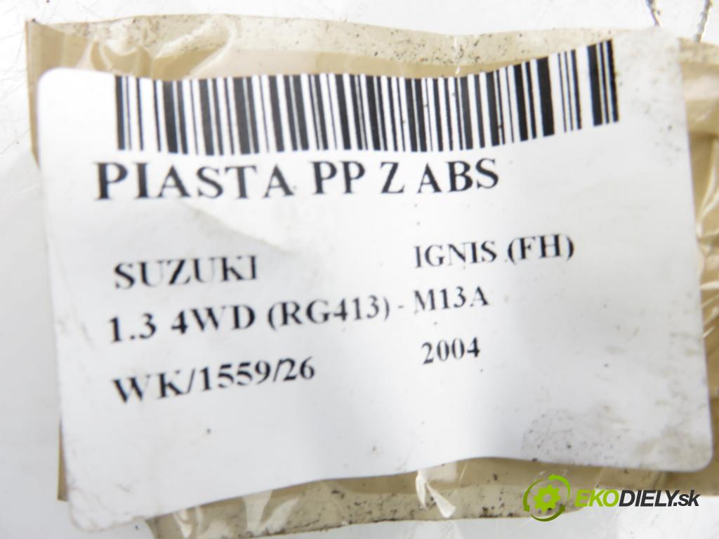 SUZUKI IGNIS (FH) HB 2001 61,00 1.3 4WD (RG413) - M13A 1328,00 náboj PP ABS