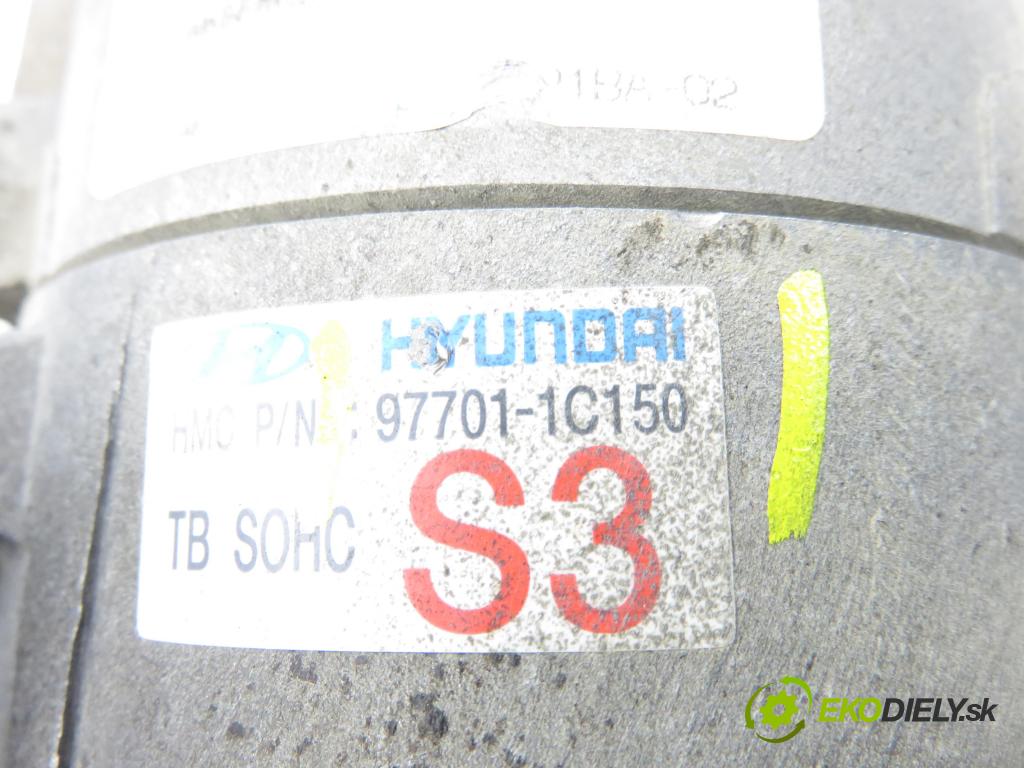 HYUNDAI GETZ (TB) HB 2003 60,00 1.3 i - G4EA 1341,00 KOMPRESOR: klimatizácie 977011C150 (Kompresor klimatizácie)