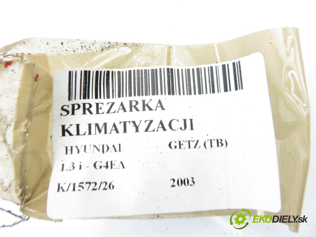 HYUNDAI GETZ (TB) HB 2003 60,00 1.3 i - G4EA 1341,00 KOMPRESOR: klimatizácie 977011C150 (Kompresor klimatizácie)