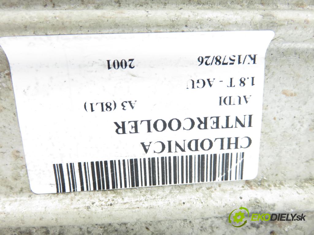 AUDI A3 (8L1) HB 2001 110,00 1.8 T - AGU 1781,00 chladič intercooler 1J0145805D