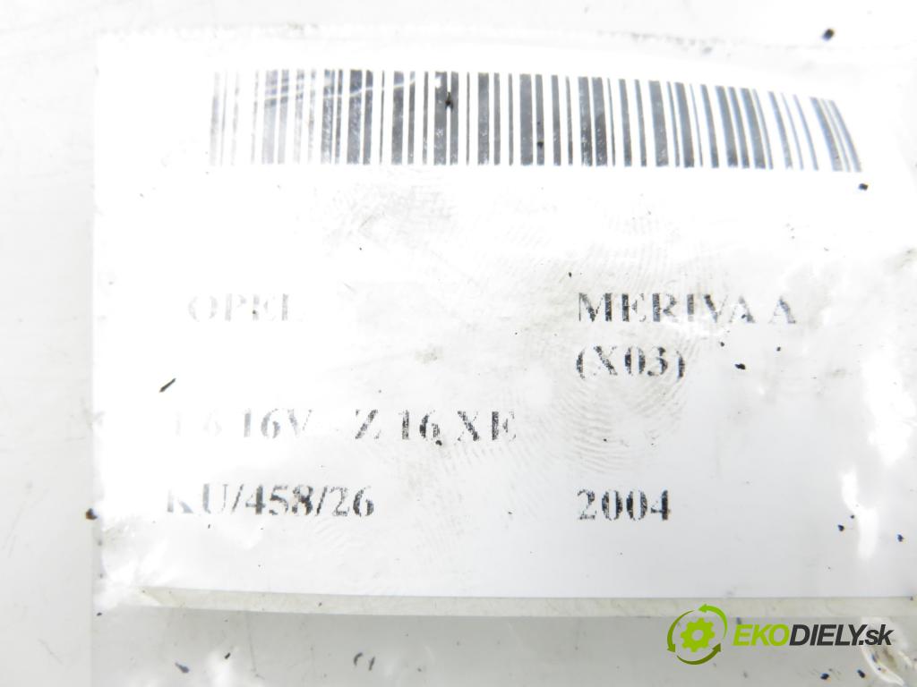 OPEL MERIVA A nadwozie wielkoprzestrzenne (MPV) (X03) MINIVAN 2004 74,00 1.6 16V - Z 16 XE 1598,00 Snímač oleja 24463474