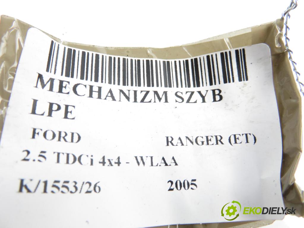 FORD RANGER (ET) PICK-UP 2005 105,00 2.5 TDCi 4x4 - WLAA 2499,00 Mechanizmus okien AE2621004250