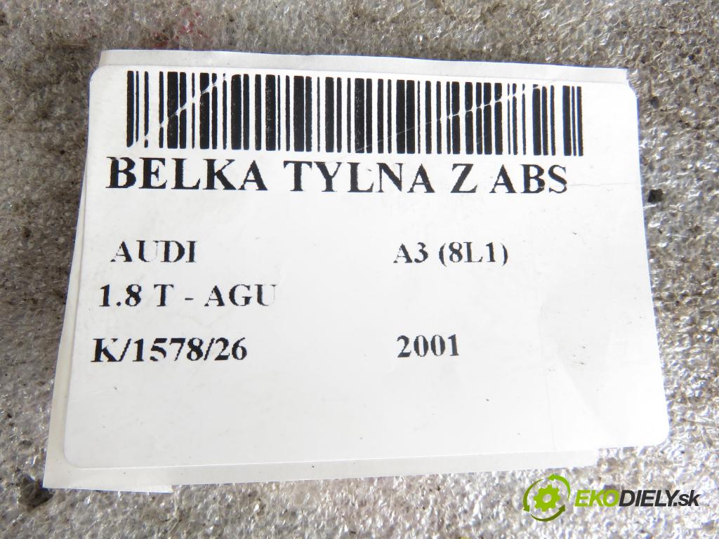 AUDI A3 (8L1) HB 2001 110,00 1.8 T - AGU 1781,00 Výstuha zadná ABS