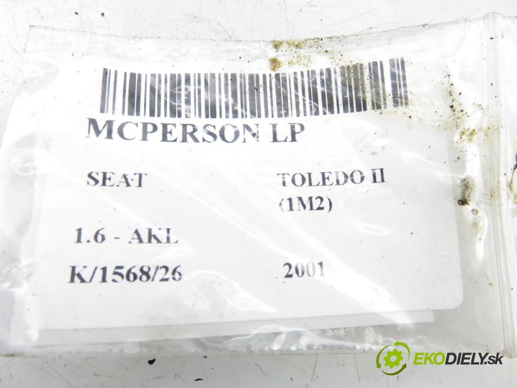 SEAT TOLEDO II (1M2) SEDAN 2001 74,00 1.6 - AKL 1595,00 MCPERSON LP MGA2042