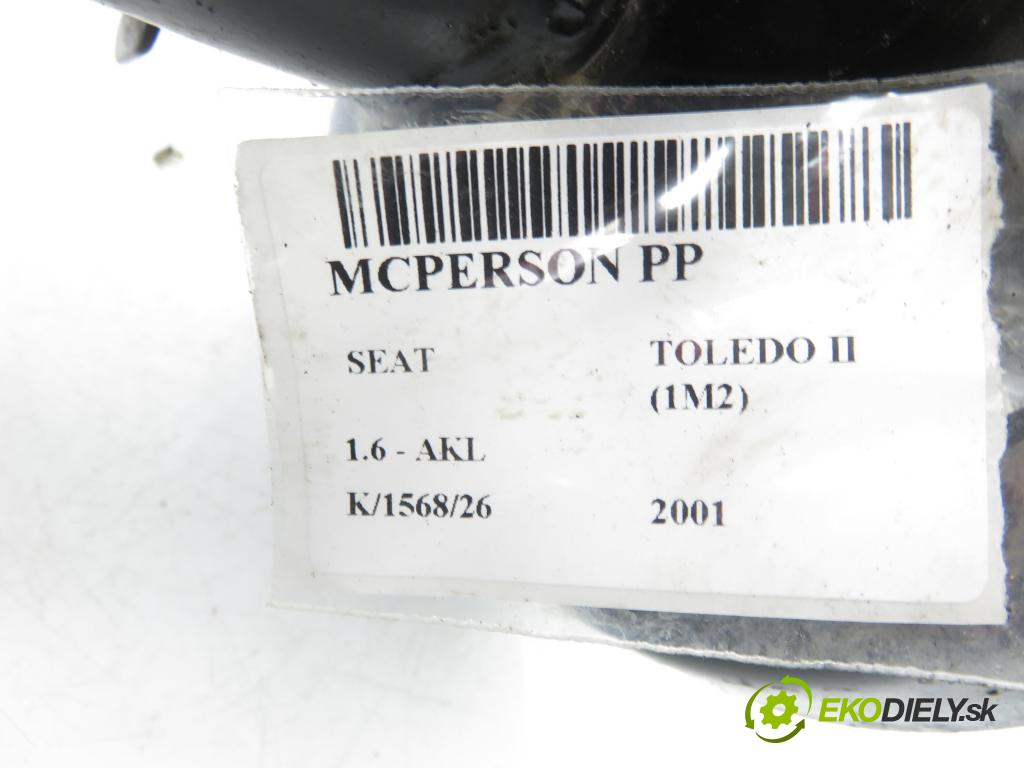 SEAT TOLEDO II (1M2) SEDAN 2001 74,00 1.6 - AKL 1595,00 MCPERSON PP MGA2042
