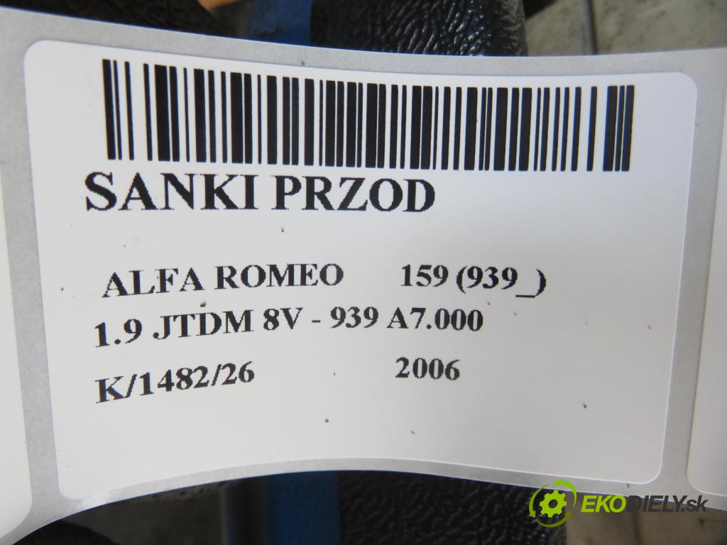 ALFA ROMEO 159 (939_) SEDAN 2006 85,00 1.9 JTDM 8V - 939 A7.000 1910,00 predný