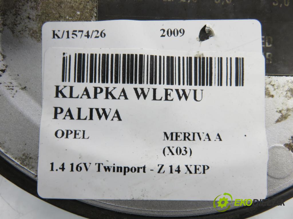 OPEL MERIVA A nadwozie wielkoprzestrzenne (MPV) (X03) MINIVAN 2009 66,00 1.4 16V Twinport - Z 14 XEP 1364,00 Dvierka nádrže paliva 13123250 ; 468435664 (Kľučka dverí ostatné)
