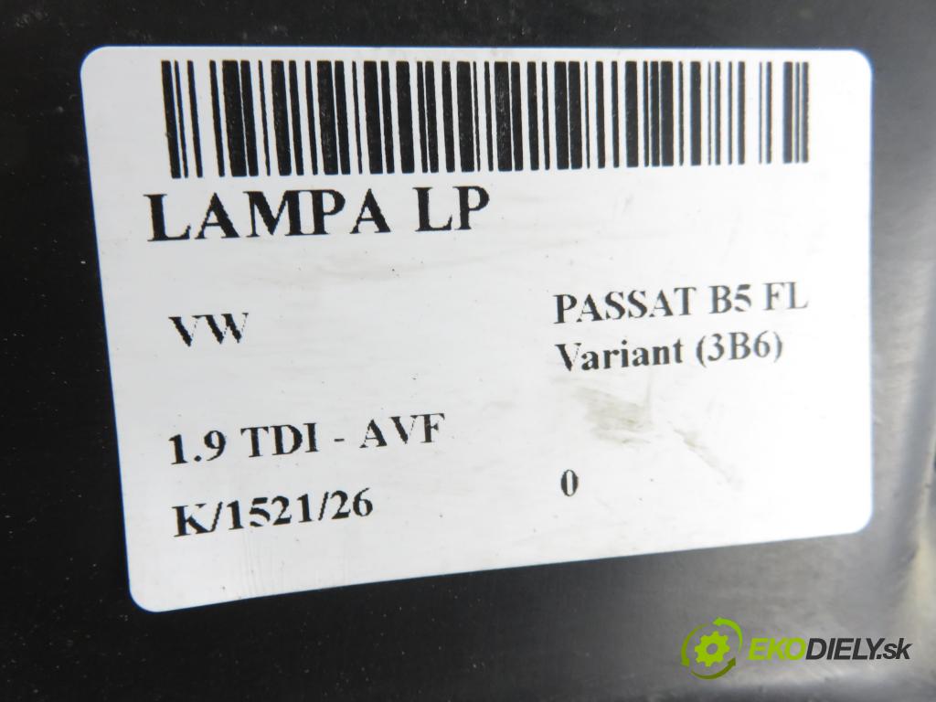 VW PASSAT B5.5 Variant (3B6) KOMBI 2003 96,00 1.9 TDI - AVF 1896,00 Svetlo LP