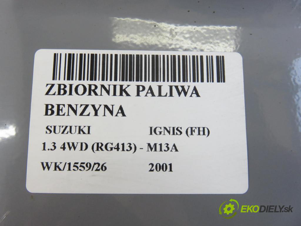 SUZUKI IGNIS (FH) HB 2001 61,00 1.3 4WD (RG413) - M13A 1328,00 Nádržka paliva benzín