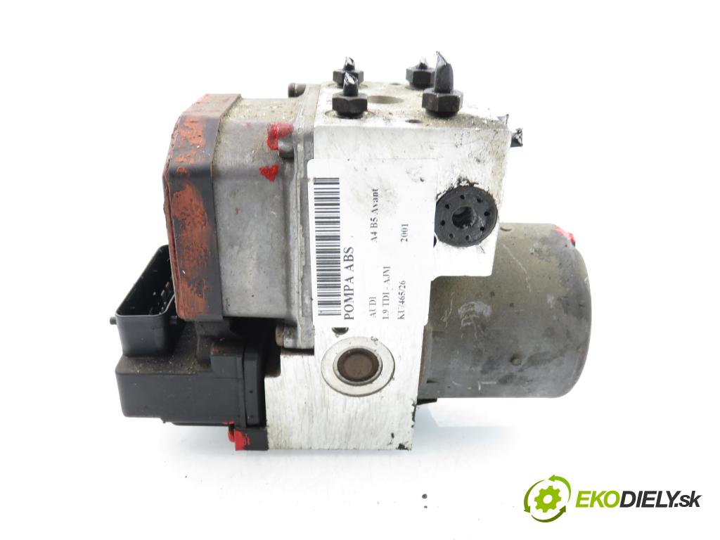 AUDI A4 Avant (8D5, B5) KOMBI 2001 85,00 1.9 TDI - AJM 1896,00 Pumpa ABS 0273004573 ; 0265220621 ; 3B0614111 (Pumpa ABS)