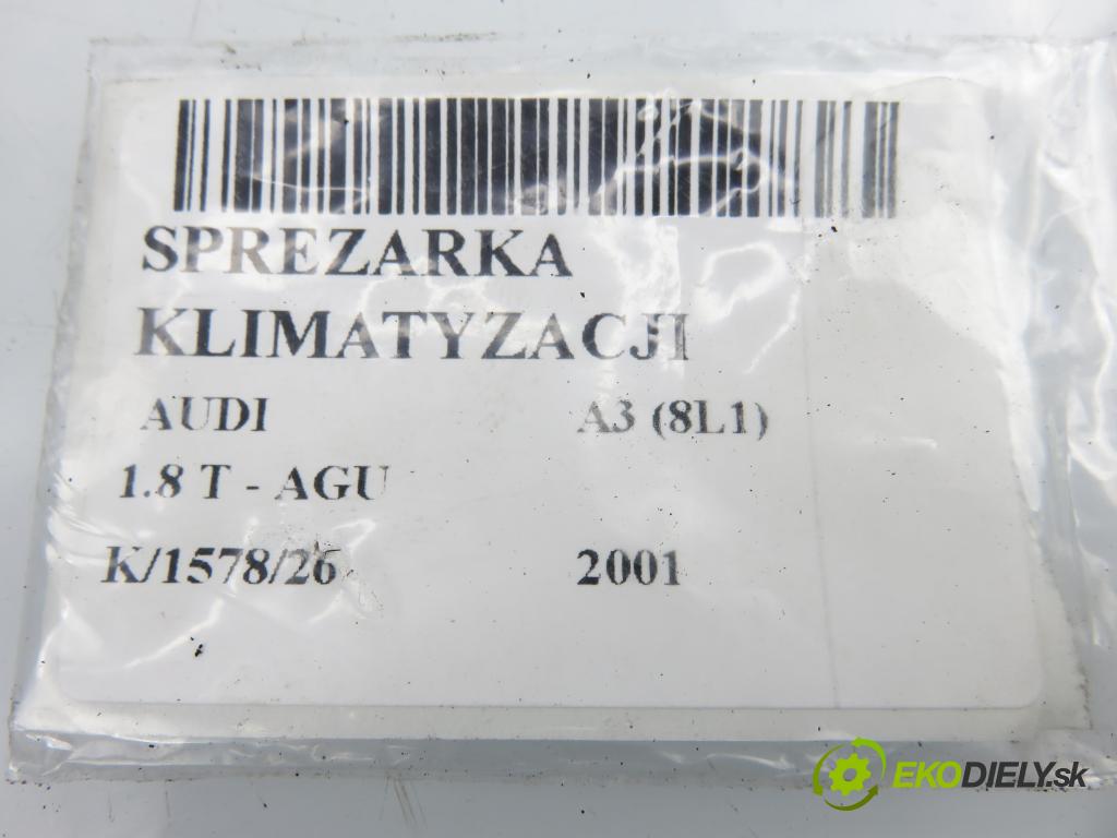 AUDI A3 (8L1) HB 2001 110,00 1.8 T - AGU 1781,00 KOMPRESOR: klimatizácie 1J0820803B (Kompresor klimatizácie)