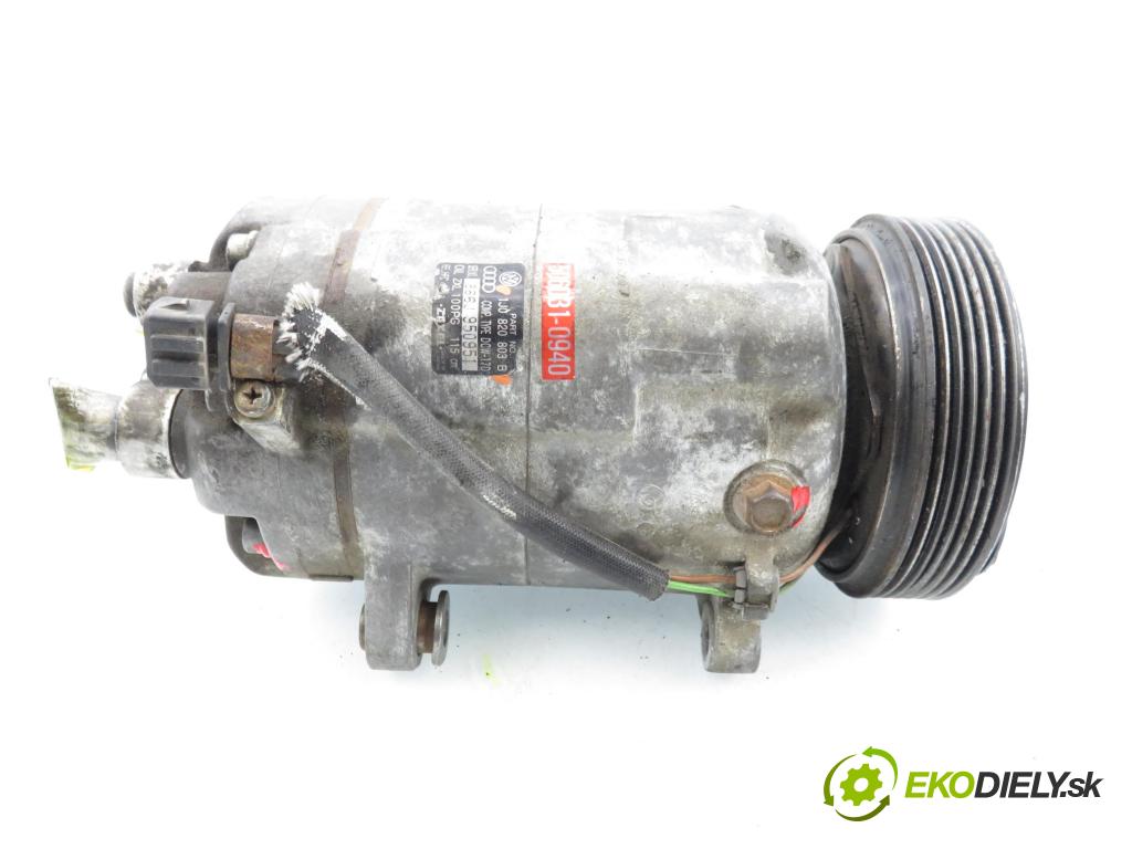 AUDI A3 (8L1) HB 2001 110,00 1.8 T - AGU 1781,00 KOMPRESOR: klimatizácie 1J0820803B (Kompresor klimatizácie)