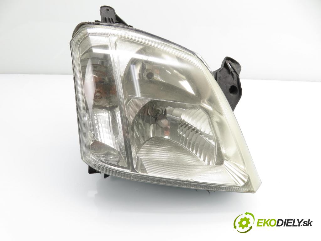 OPEL MERIVA A nadwozie wielkoprzestrzenne (MPV) (X03) MINIVAN 2004 74,00 1.7 CDTI 100 - Z 17 DTH 1686,00 Svetlo PP 93321052 ; 89308550