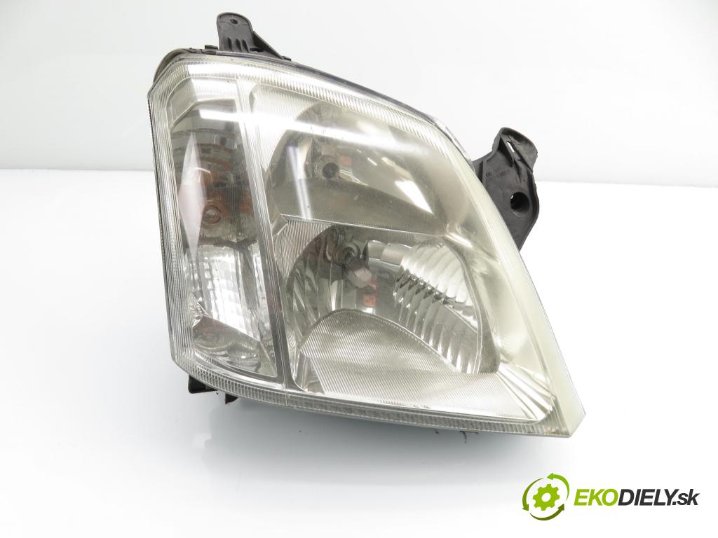 OPEL MERIVA A nadwozie wielkoprzestrzenne (MPV) (X03) MINIVAN 2004 74,00 1.7 CDTI 100 - Z 17 DTH 1686,00 Svetlo PP 93321052 ; 89308550