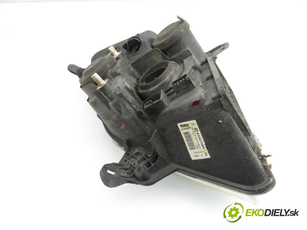 OPEL MERIVA A nadwozie wielkoprzestrzenne (MPV) (X03) MINIVAN 2004 74,00 1.7 CDTI 100 - Z 17 DTH 1686,00 Svetlo PP 93321052 ; 89308550