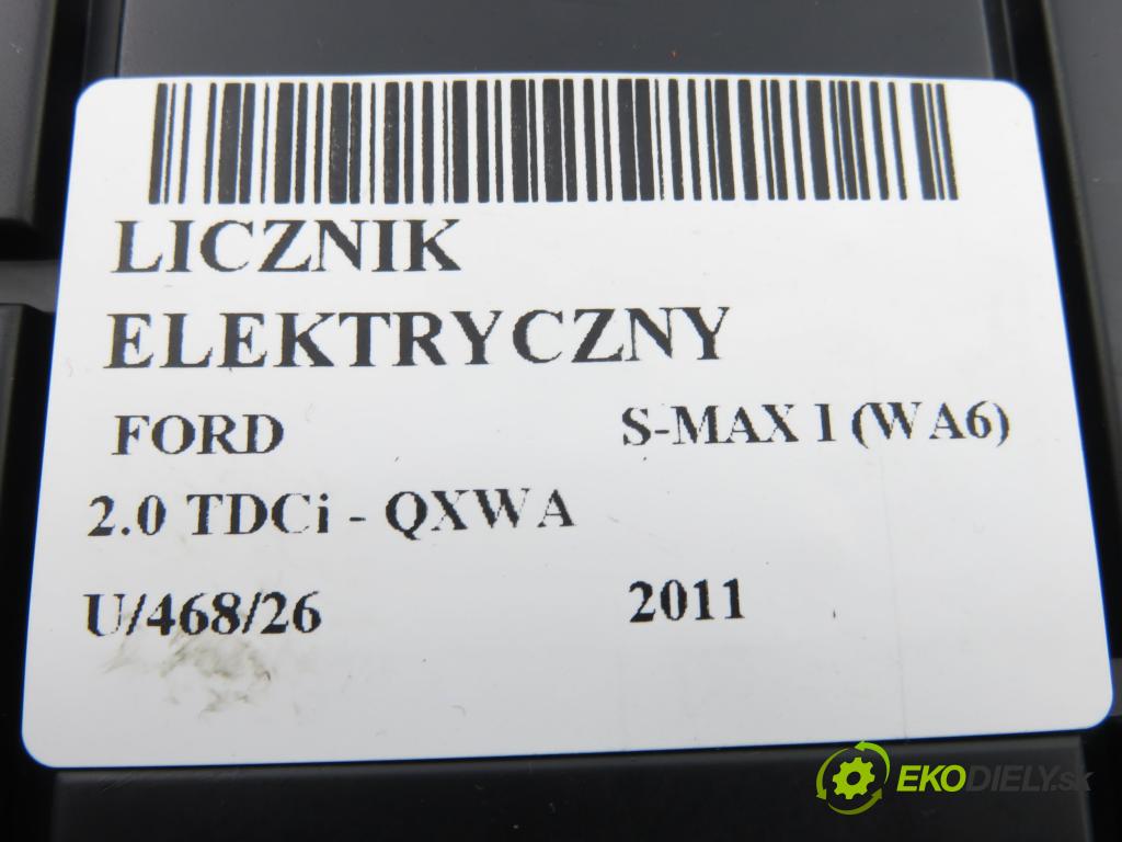 FORD S-MAX (WA6) MINIVAN 2011 103,00 2.0 TDCi - QXWA 1997,00 Prístrojovka elektrický BS7T10849VH