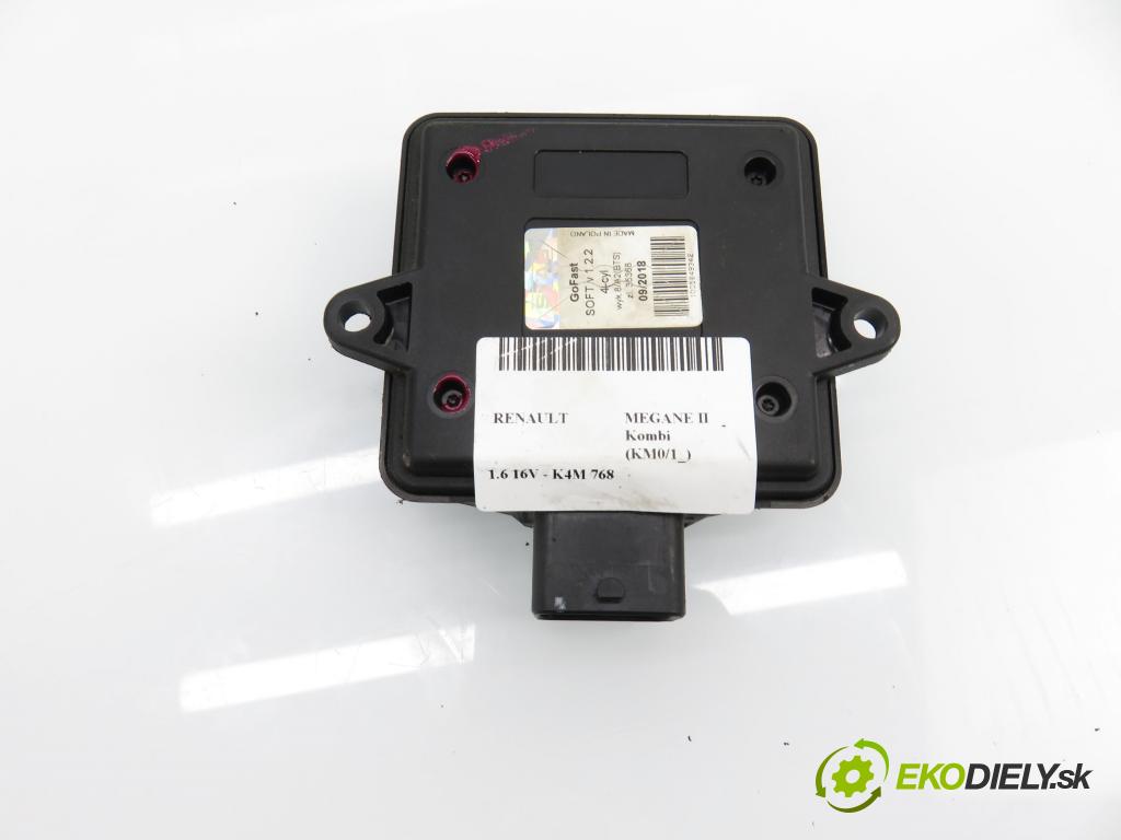 RENAULT MEGANE II Kombi (KM0/1_) KOMBI 2005 75,00 1.6 16V - K4M 768 1598,00 Riadiaca jednotka LPG 67R0170009