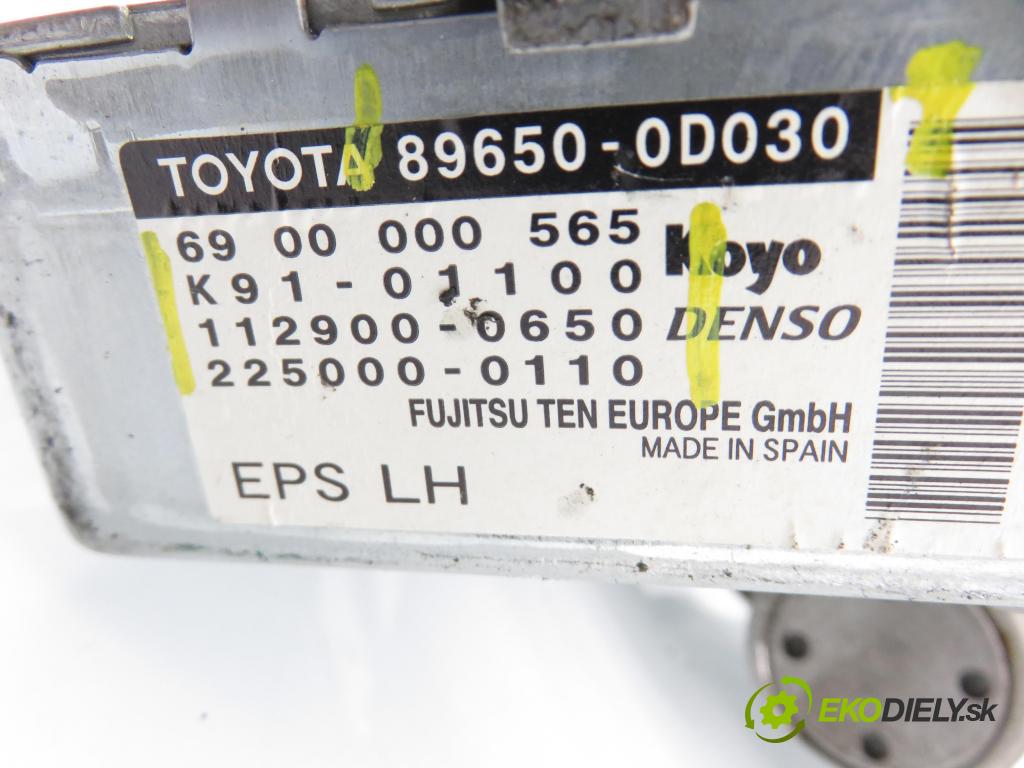 TOYOTA YARIS (_P1_) HB 2004 64,00 1.3 (SCP12_) - 2SZ-FE 1298,00 serv/podporovanie elektrické 896500D030 ; 99509000 ; 1608000161