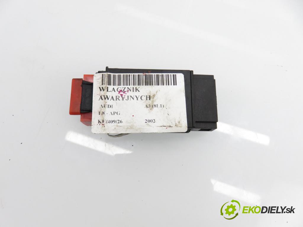 AUDI A3 (8L1) HB 2002 92,00 1.8 - APG 1781,00 prepínač výstražných (núdzových) 500173