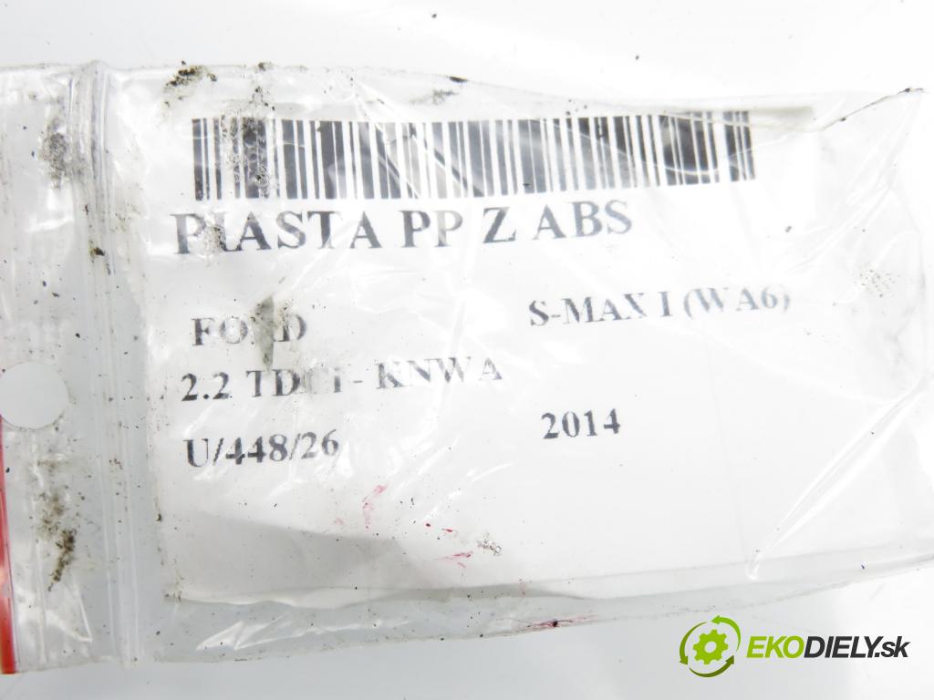FORD S-MAX (WA6) MINIVAN 2014 147,00 2.2 TDCi - KNWA 2179,00 náboj PP ABS