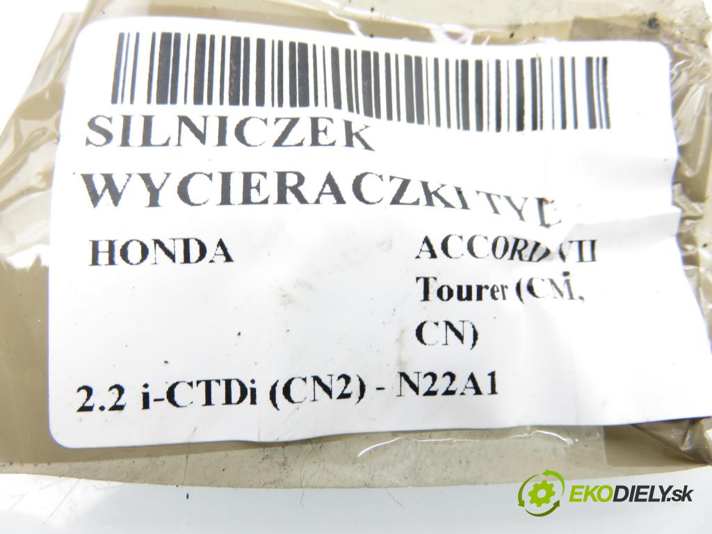 HONDA ACCORD VII Tourer (CM, CN) KOMBI 2006 103,00 2.2 i-CTDi (CN2) - N22A1 2204,00 Motorček stierače zadné 34952581