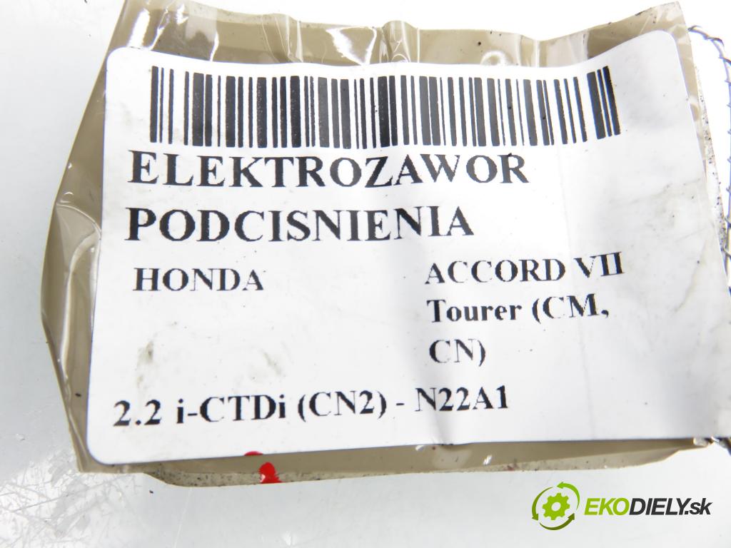 HONDA ACCORD VII Tourer (CM, CN) KOMBI 2006 103,00 2.2 i-CTDi (CN2) - N22A1 2204,00 ELEKTROVENTIL: VAKUUM: 1397000870
