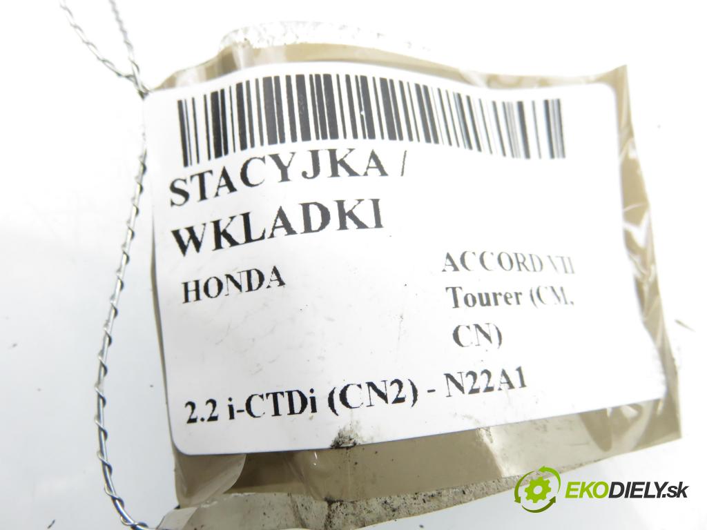 HONDA ACCORD VII Tourer (CM, CN) KOMBI 2006 103,00 2.2 i-CTDi (CN2) - N22A1 2204,00 spinačka 39730SLA (Spínacia skrinka)