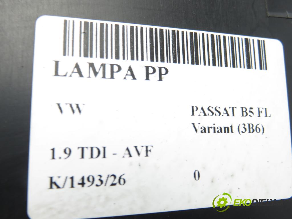 VW PASSAT B5.5 Variant (3B6) KOMBI 2001 96,00 1.9 TDI - AVF 1896,00 Svetlo PP