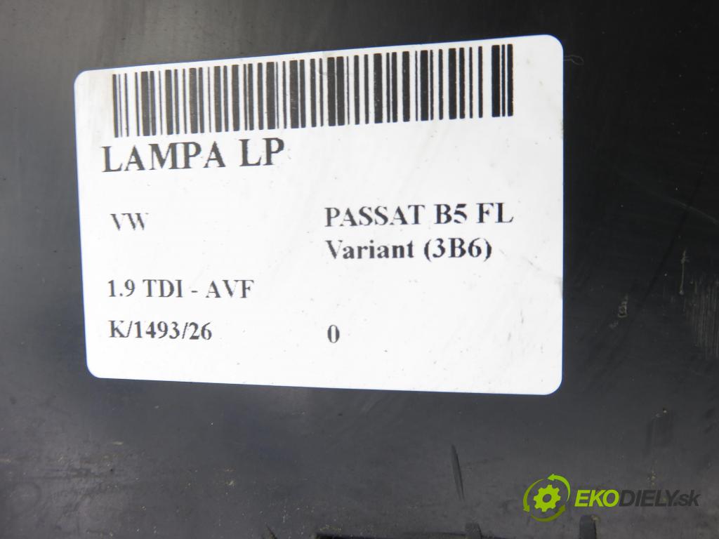 VW PASSAT B5.5 Variant (3B6) KOMBI 2001 96,00 1.9 TDI - AVF 1896,00 Svetlo LP