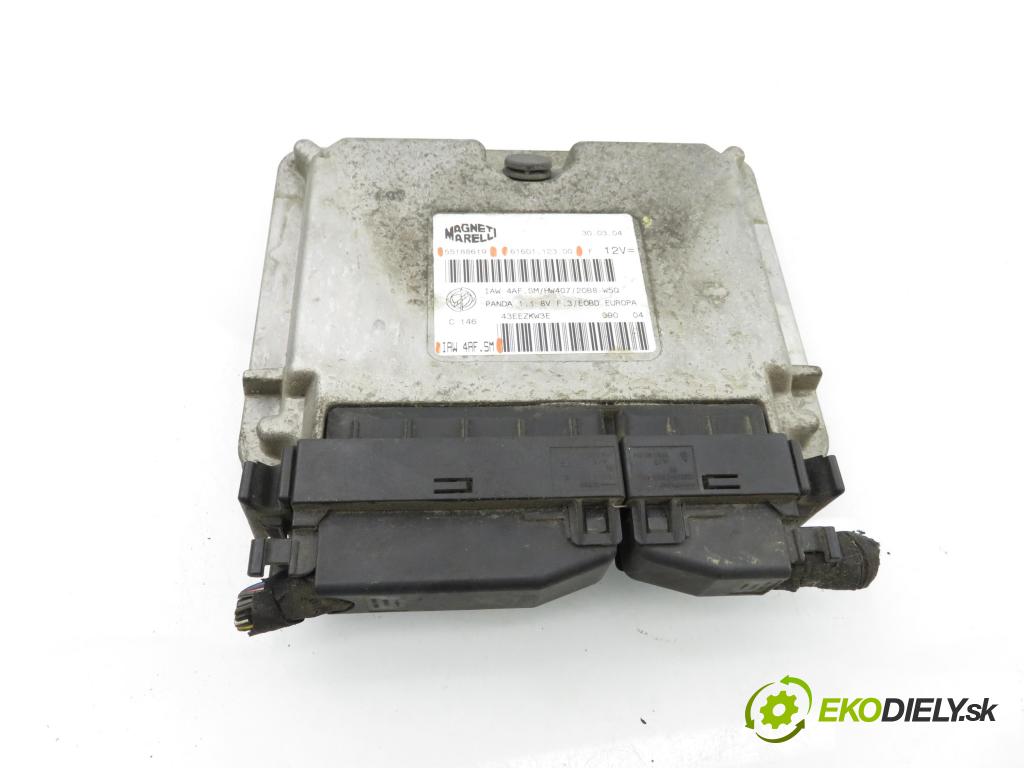 FIAT PANDA (169_) HB 2004 40,00 1.1 - 187 A1.000 1108,00 Riadiaca jednotka Motor 55188619 ; IAW4AFSM ; 6160112300