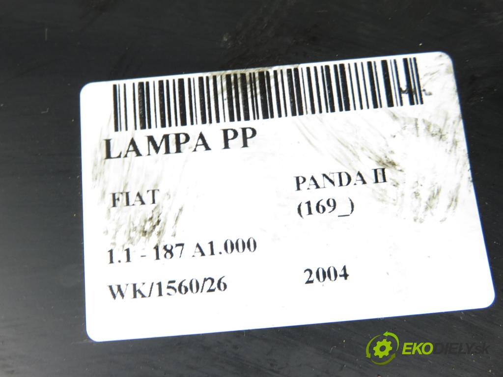 FIAT PANDA (169_) HB 2004 40,00 1.1 54 - 187 A1.000 1108,00 Svetlo PP