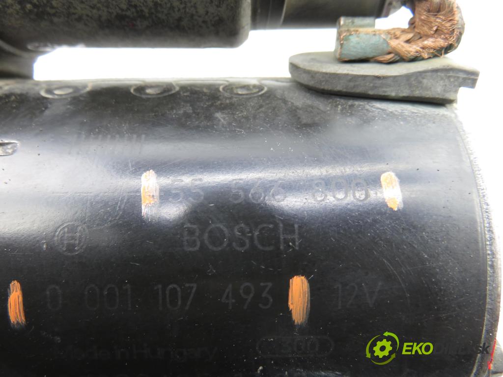 OPEL MERIVA A nadwozie wielkoprzestrzenne (MPV) (X03) MINIVAN 2009 66,00 1.4 16V Twinport - Z 14 XEP 1364,00 startér 0001107493 ; 55566800 (Startér)