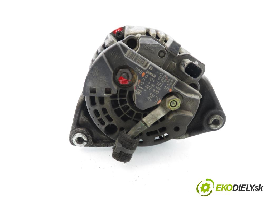 OPEL MERIVA A nadwozie wielkoprzestrzenne (MPV) (X03) MINIVAN 2009 66,00 1.4 16V Twinport - Z 14 XEP 1364,00 Alternátor 0124325171 ; 13222930 (Alternátor)
