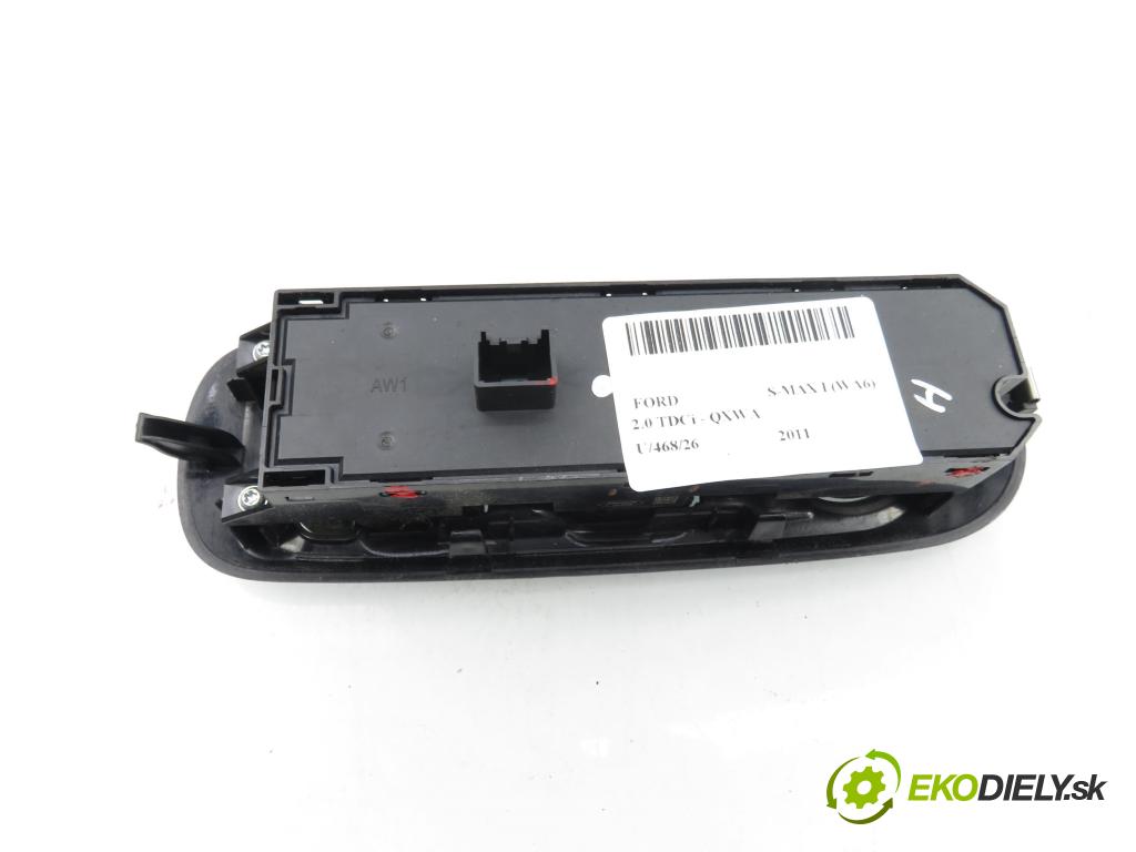 FORD S-MAX (WA6) MINIVAN 2011 103,00 2.0 TDCi - QXWA 1997,00 Panel ovládania okien AM2T14A132AA