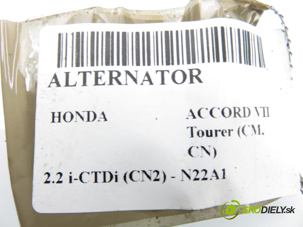 HONDA ACCORD VII Tourer (CM, CN) KOMBI 2006 103,00 2.2 i-CTDi (CN2) - N22A1 2204,00 Alternátor 1042103911 (Alternátor)