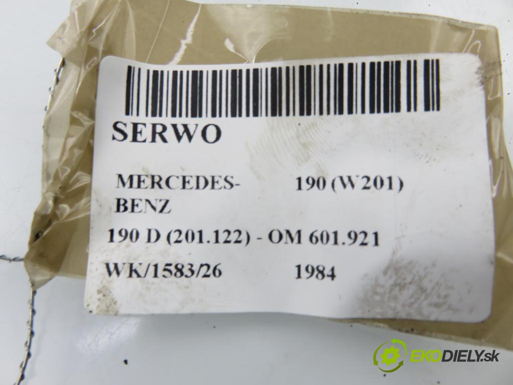 MERCEDES-BENZ 190 (W201) SEDAN 1984 54,00 190 D (201.122) - OM 601.921 2197,00 Posilovač  (Servočerpadlo)