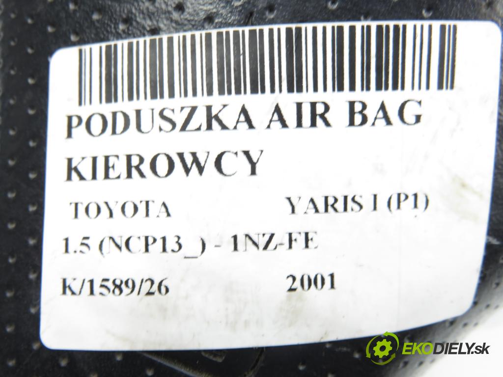 TOYOTA YARIS (_P1_) HB 2001 78,00 1.5 (NCP13_) 106 - 1NZ-FE 1497,00 AirBag air BAG volantu