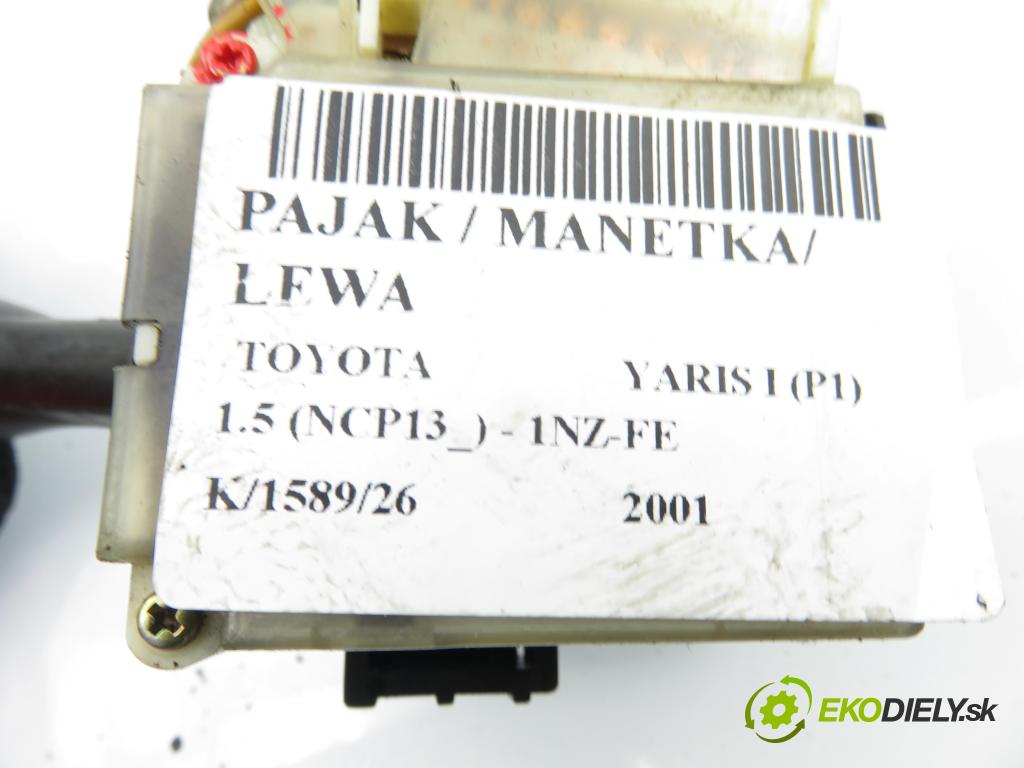 TOYOTA YARIS (_P1_) HB 2001 78,00 1.5 (NCP13_) 106 - 1NZ-FE 1497,00 / páčka ľavá strana 1736481