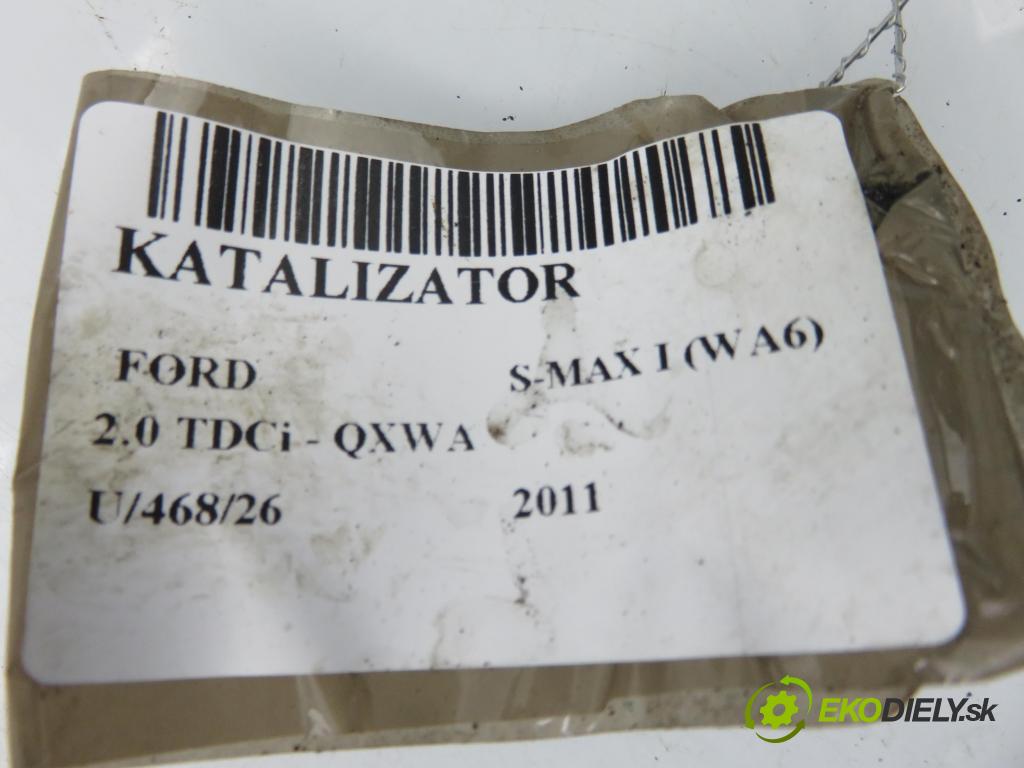 FORD S-MAX (WA6) MINIVAN 2011 103,00 2.0 TDCi - QXWA 1997,00 katalyzátor AG915H250NA