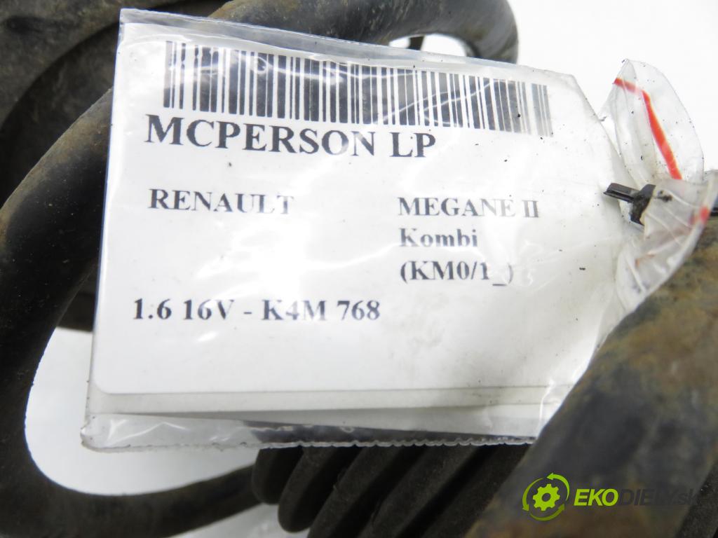 RENAULT MEGANE II Kombi (KM0/1_) KOMBI 2005 75,00 1.6 16V - K4M 768 1598,00 MCPERSON LP 8200663650