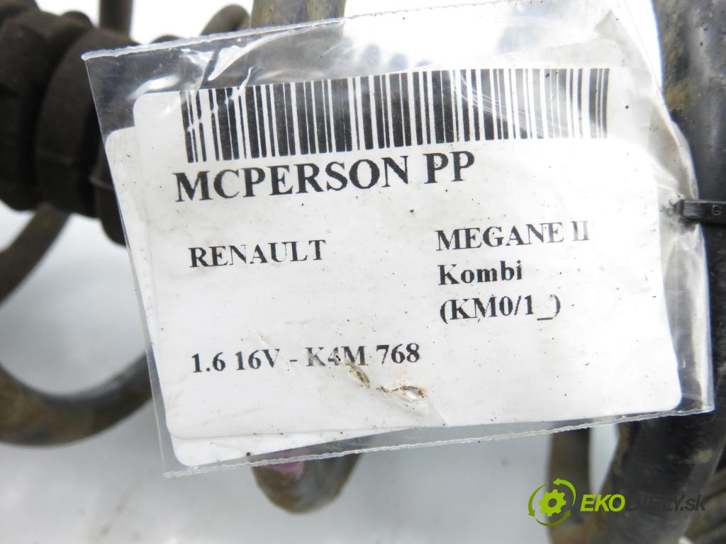 RENAULT MEGANE II Kombi (KM0/1_) KOMBI 2005 75,00 1.6 16V - K4M 768 1598,00 MCPERSON PP 8200663650