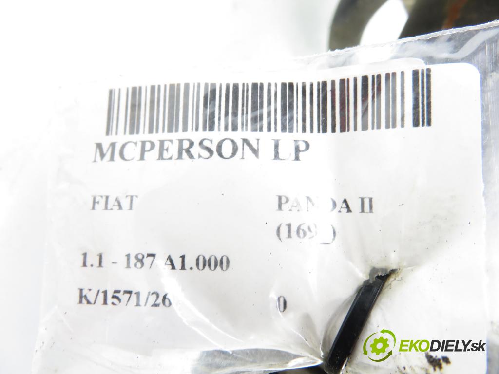 FIAT PANDA (169_) HB 2005 40,00 1.1 54 - 187 A1.000 1108,00 MCPERSON LP