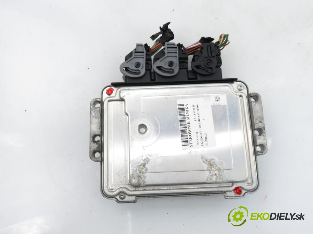 PEUGEOT PARTNER Skrzynia FURGON 2008 66,00 1.6 HDi 16V - 9HX (DV6AUTED4) 1560,00 Riadiaca jednotka Motor 0281013871 ; 9664618080