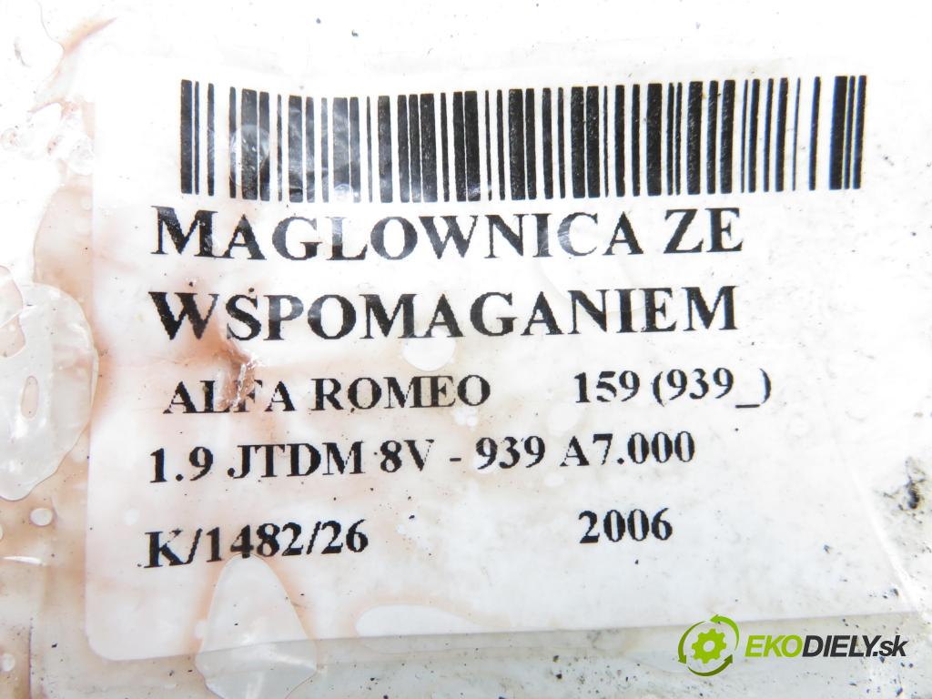 ALFA ROMEO 159 (939_) SEDAN 2006 85,00 1.9 JTDM 8V - 939 A7.000 1910,00 řízení ZE posilovačem 00505014410 ; 7832974157