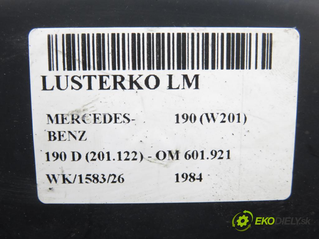 MERCEDES-BENZ 190 (W201) SEDAN 1984 54,00 190 D (201.122) - OM 601.921 2197,00 Spätné zrkadlo