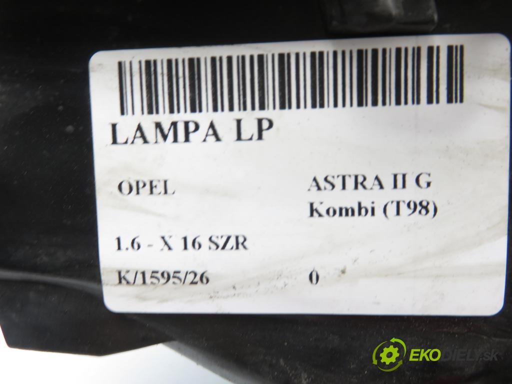 OPEL ASTRA G Kombi (T98) KOMBI 1998 55,00 1.6 - X 16 SZR 1598,00 Svetlo LP