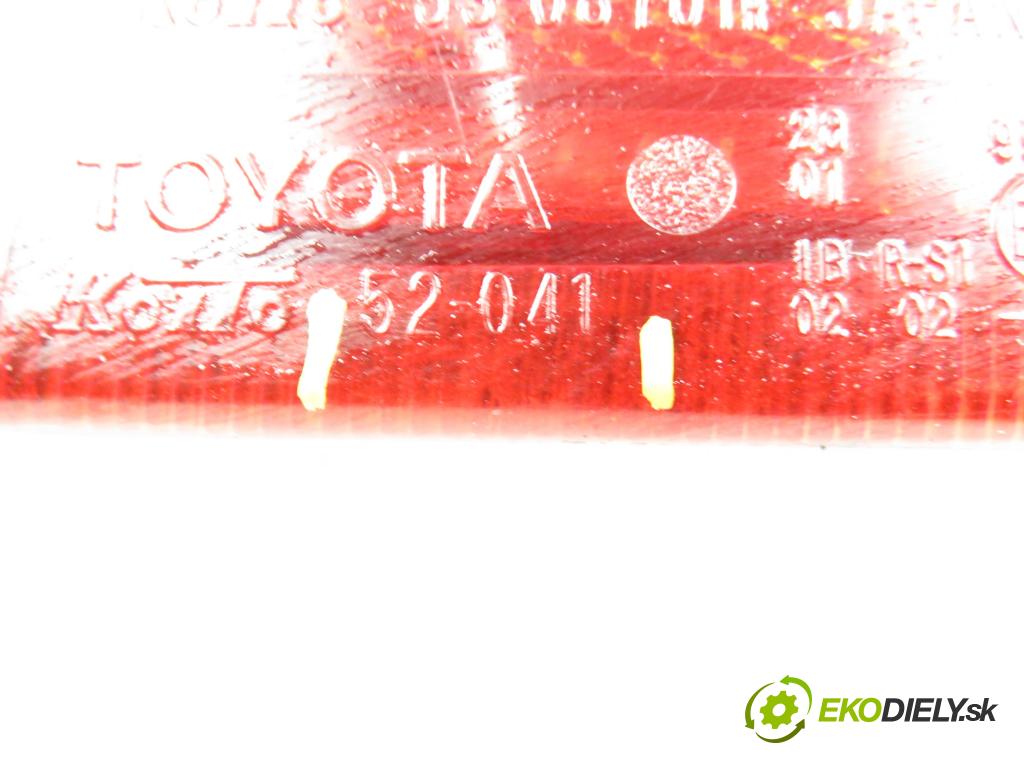 TOYOTA YARIS (_P1_) HB 2001 78,00 1.5 (NCP13_) - 1NZ-FE 1497,00 Svetlo pravé zadné 52041