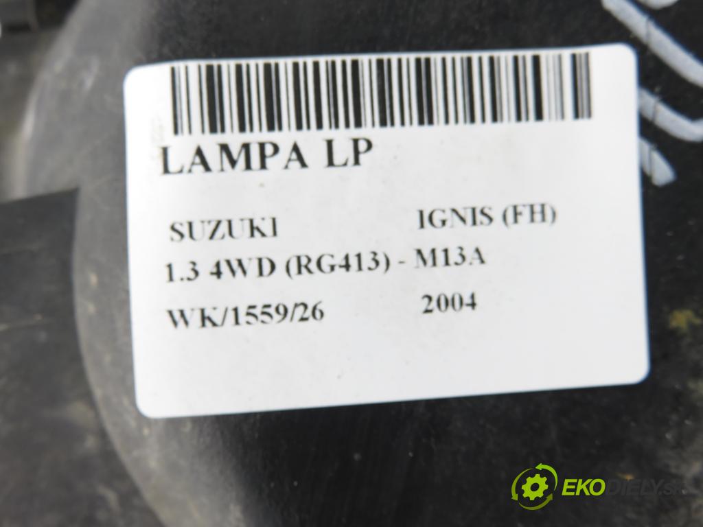SUZUKI IGNIS (FH) HB 2001 61,00 1.3 4WD (RG413) - M13A 1328,00 Svetlo LP P0361